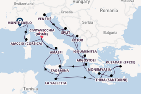 Bezoek Amalfi met Oceania Cruises