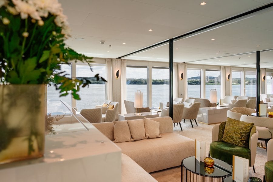 Donau vanaf Passau, Duitsland met de Amadeus Nova