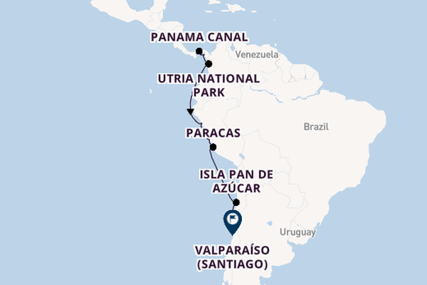 South America from Colón, Panama with the HANSEATIC inspiration