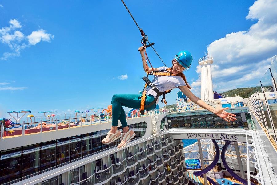 Caribbean vanaf Miami, Verenigde Staten met de Wonder of the Seas
