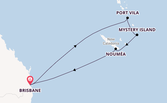 South Pacific from Brisbane, Australia with the Quantum of the Seas