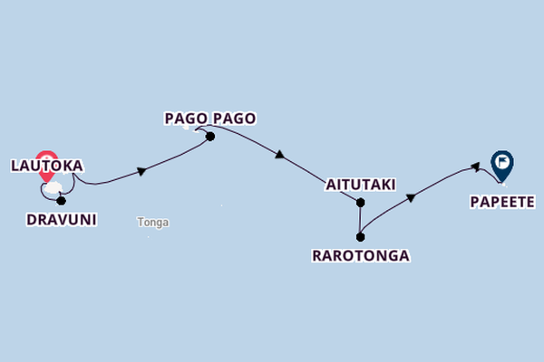 Polynesia from Lautoka, Fiji with the Norwegian Sun