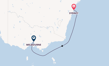Australië vanaf Sydney, Australië met de Grand Princess