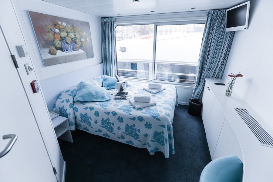 Garonne ab Bordeaux, Frankreich auf der MS Cyrano de Bergerac (CroisiEurope)