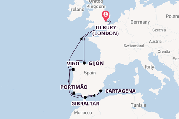 Christmas & New Year Voyage to Spain & Portugal