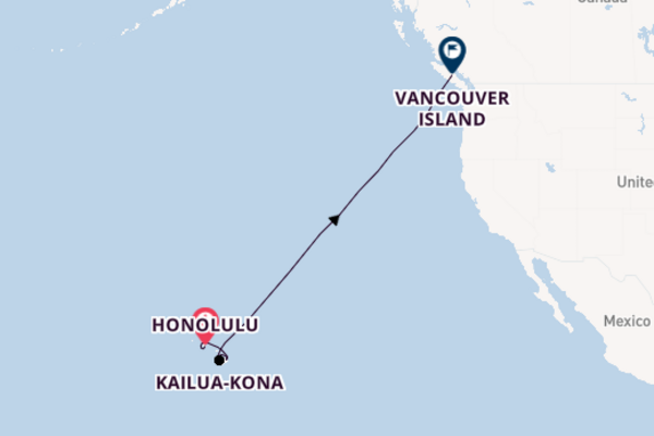 10daagse cruise met de Celebrity Solstice vanuit Honolulu