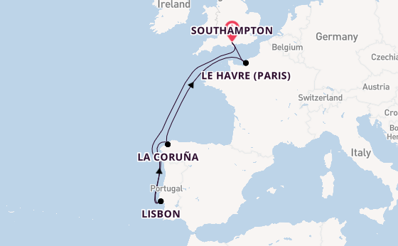 British Isles from Australia with the Freedom of the Seas