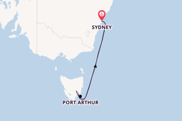 Australia from Sydney, Australia with the Queen Elizabeth