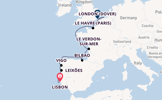 Portugal from Lisbon, Portugal with the Carnival Miracle