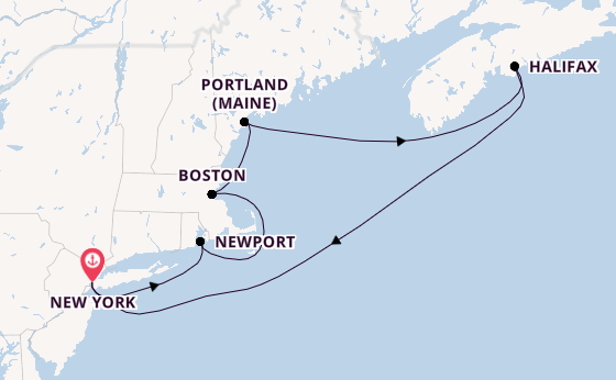 USA Ostküste ab New York auf der Regal Princess