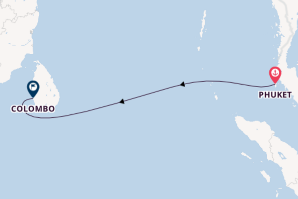 6daagse reis aan boord van de Le Laperouse