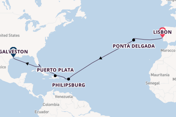 Transatlantic & Repositioning From Lisbon with the Norwegian Viva