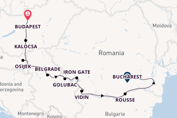 Cruising from Budapest to Bucharest