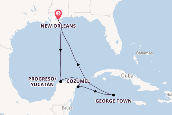 Cruise met Royal Caribbean naar Cozumel