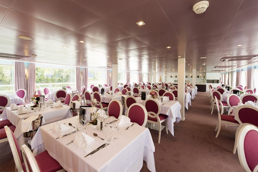 Donau ab Passau, Deutschland auf der MS Douce France