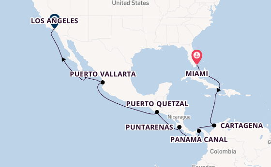Central America from Australia with the Norwegian Joy