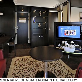 Come aboard the undefined and discover one of 7 cabin categories on a total of 4 decks that can accommodate 128 passengers. Choose your dream cabin and feel at home on board the undefined!