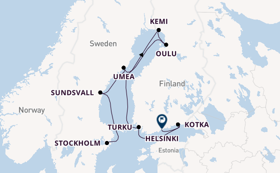Northern Europe from Stockholm, Sweden with the Seven Seas Mariner