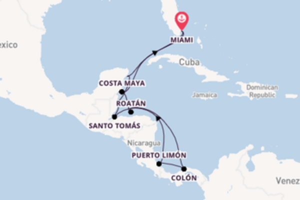 13daagse cruise naar Costa Maya