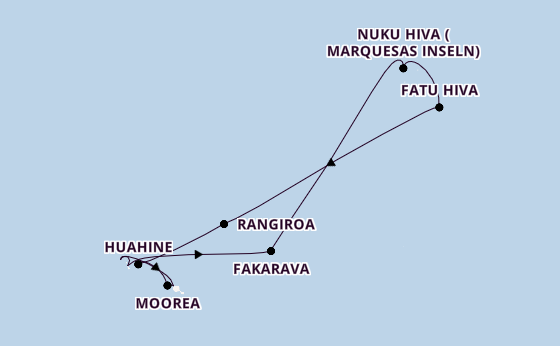 Silver Whisper - Südsee-Träume in Polynesien & auf den Marquesas mit purem Luxus genießen 