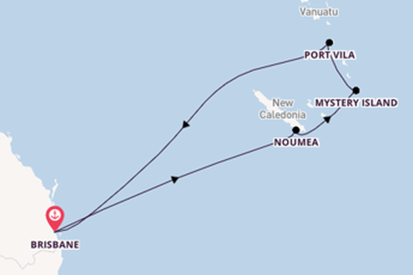Vaar met de Quantum of the Seas naar Brisbane