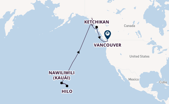 Polynesia from Honolulu, Hawaii, USA with the Norwegian Spirit 