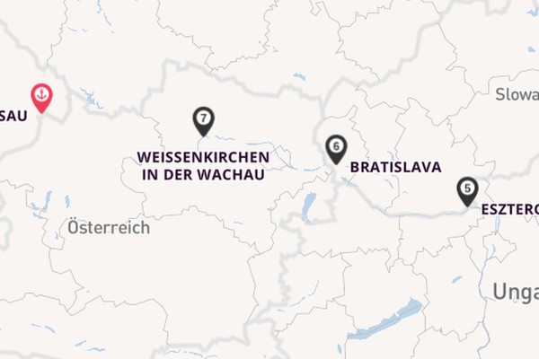 Donau ab Passau auf der MS VistaMilla