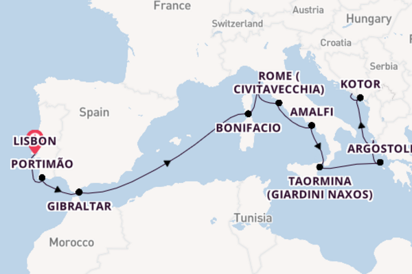 Journey from Lisbon with the Seabourn Encore