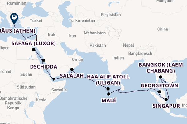 Südostasien ab Vũng Tàu, Vietnam auf der VASCO DA GAMA