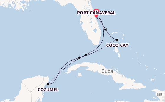 Caribbean vanaf Port Canaveral, Verenigde Staten met de Harmony of the Seas®