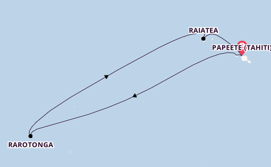 Französisch-Polynesien ab Papeete (Tahiti), Französisch-Polynesien auf der Norwegian Spirit