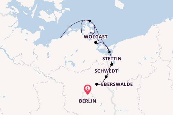 Rad und Schiff Reise - Von Berlin nach Stralsund