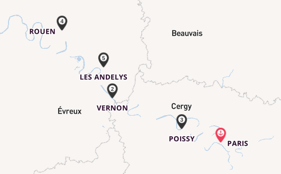 Seine ab Paris, Frankreich auf der VIVA BEYOND