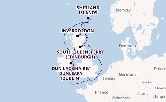 Luxury No Fly Irish Counties & Scottish Shores