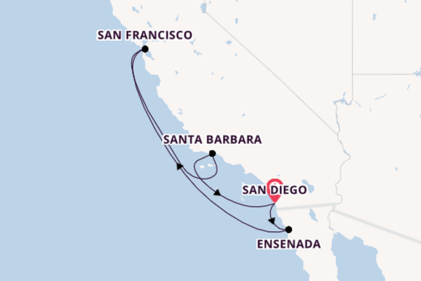 8daagse cruise met de Zaandam vanuit San Diego