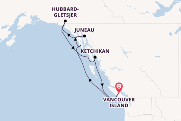 Cruise in 8 dagen naar Vancouver Island met Royal Caribbean