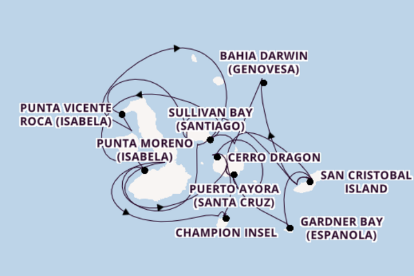 Entdecken Sie 15 Tage Gardner Bay (Espanola) und San Cristobal Island