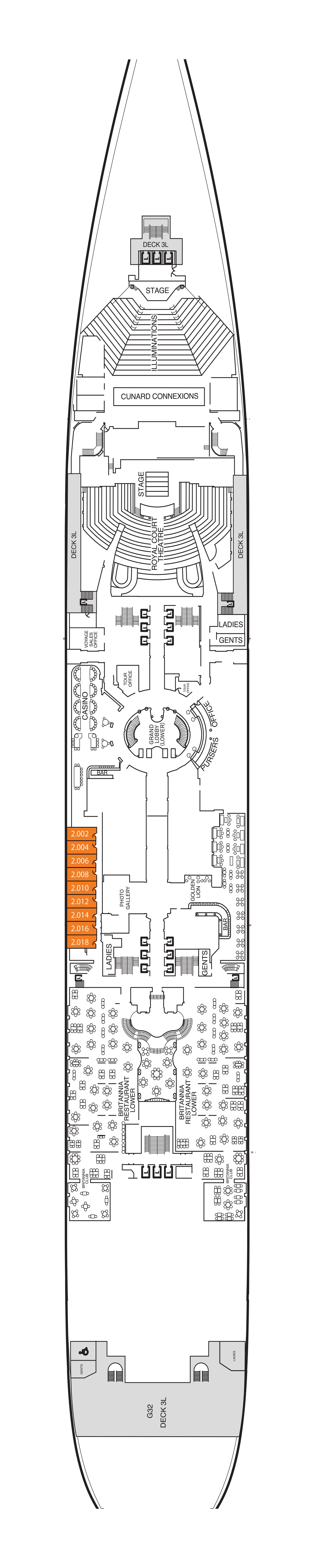 deck plan