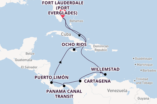 Luxury Panama Canal with Costa Rica & Caribbean Holiday