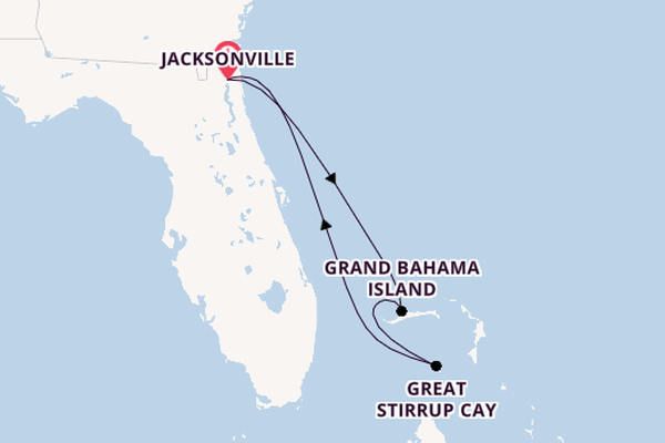 Caribbean from Jacksonville, Florida with the Norwegian Gem