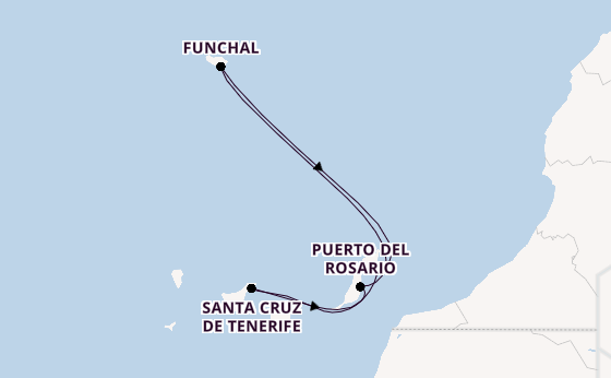 Kanarische Inseln ab Arrecife (Lanzarote), Spanien auf der MSC Fantasia