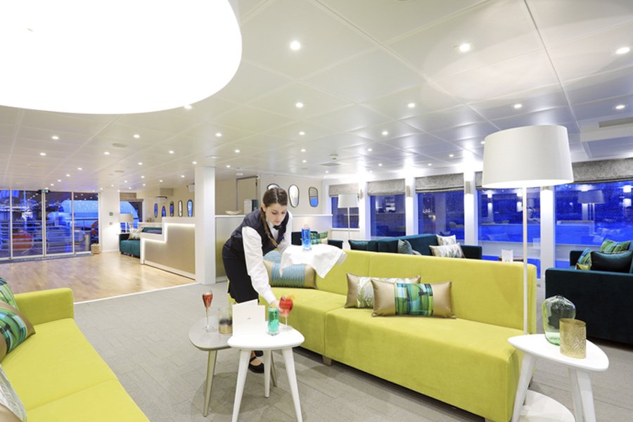 Seine ab Paris, Frankreich auf der MS Waydelich