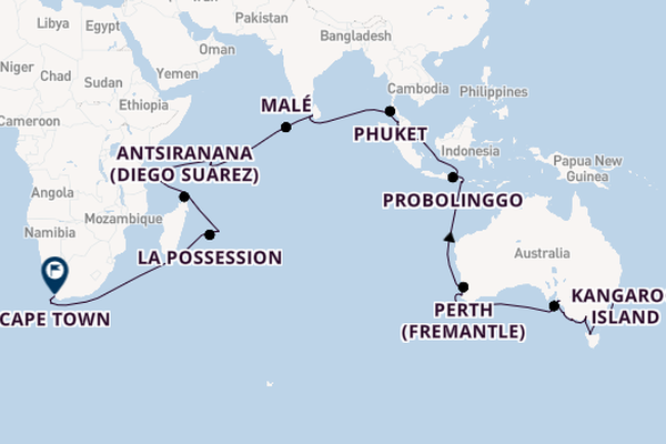 Australia from Sydney, Australia with the Seabourn Quest