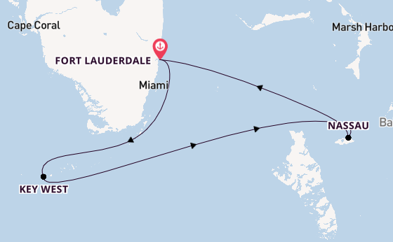 Caribbean vanaf Fort Lauderdale, Verenigde Staten met de Jewel of the Seas®