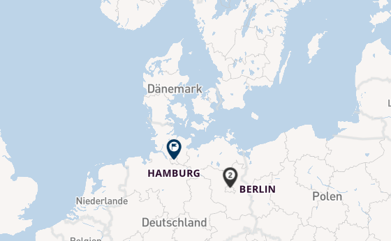 Elbe ab Berlin, Deutschland auf der VIVA RUBY