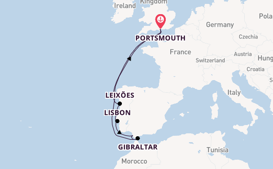 Expedition with Ambassador Cruise Line from Portsmouth
