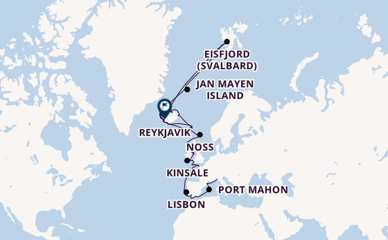 British Isles from Genoa, Italy with the Seabourn Pursuit