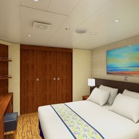 Kommen Sie an Bord der undefined und entdecken Sie eine der 54 Kabinenkategorien auf insgesamt 13 Decks die für 2984 Passagiere Platz bieten. Wählen Sie Ihre Traumkabine und fühlen Sie sich auf Ihrer Kreuzfahrt an Bord der undefined wie Zuhause!