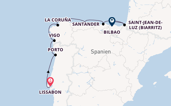 Portugal ab Lissabon, Portugal auf der Marina