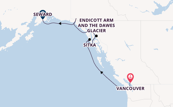 Alaska & West Canada from Vancouver, Canada with the Celebrity Solstice